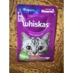 Корм для кошек Форель паштет Вискас 75гр