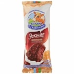 Мороженое пломбир шоколадный в шоколадной глазури с какао-крупкой  Коровка из Кореновки 70г