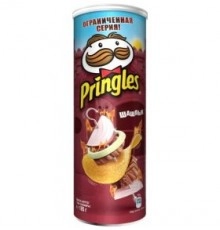 Чипсы картофельные Шашлык Принглс 165г
