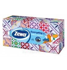Салфетки бумажные коробка Zewa 100 шт