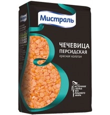 Крупа Чечевица персидская красная Мистраль 450 гр
