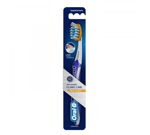 Зубная щетка Expert Pro-Flex средней жесткости Oral-B 1шт Зубная щетка Expert Pro-Flex средней жесткости Oral-B 1шт