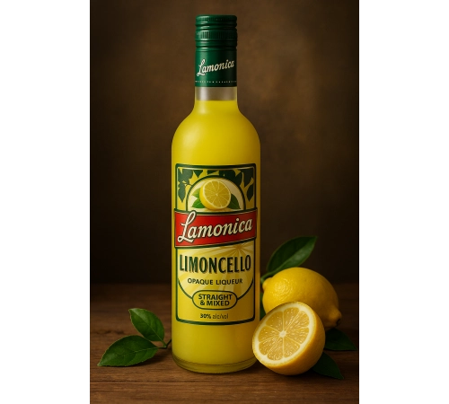 Ликер непрозрачный ЛАМОНИКА ЛИМОНЧЕЛЛО 0,5 л. 30%
