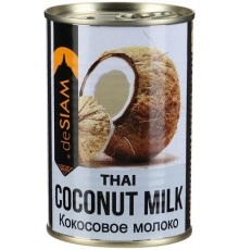 Молоко кокосовое Де Сиам 400 гр