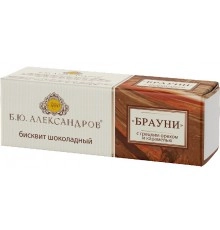 Бисквит Брауни с грецким орехом и карамелью Ростагрокомплекс 40гр