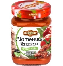 Лютеница Монастырская крупного помола Олинеза 250 мл