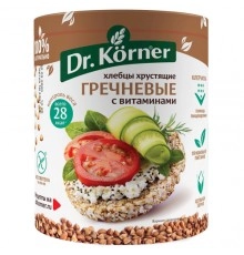 Хлебцы гречневые Dr.Korner 100 гр