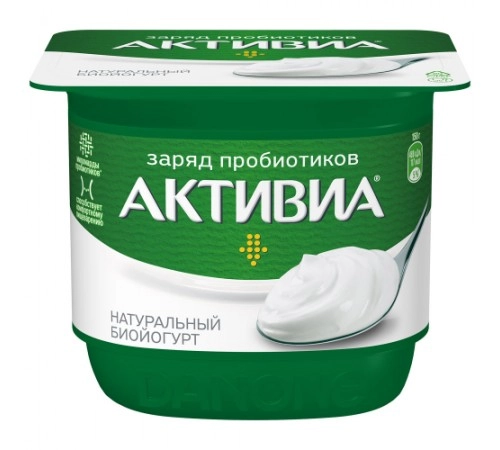 Йогурт натуральный Активия 150 гр 3.5%