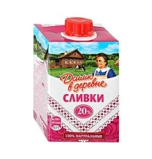 Сливки Домик в деревне 200гр 20%