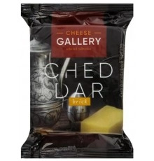 Сыр Чеддер Cheese Gallery 200гр 50%