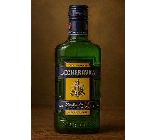 Ликер десертный Бехеровка 38% 0,2л