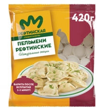 Пельмени куриные Рефтинские 420 гр