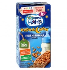 Каша молочно-пшеничная жидкая ФрутоНяня 200мл