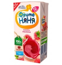 Кисель Малина ФрутоНяня 200 мл