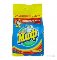 Стиральный порошок КОЛОР СВЕЖИЙ ЦВЕТ автомат Миф 6кг