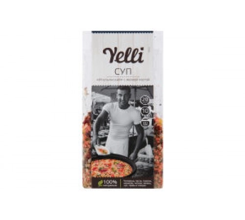 Суп итальянский с мелкой пастой Yelli 250г Суп итальянский с мелкой пастой Yelli 250г
