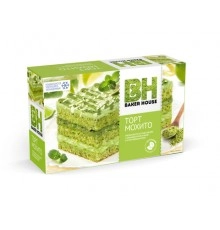 Торт бисквитный Мохито  Baker House 350 гр