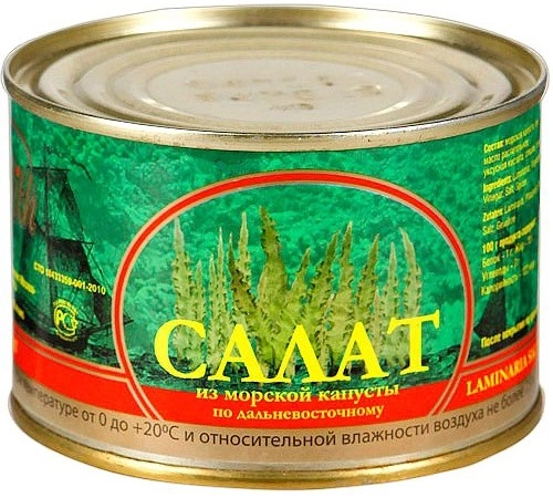 Салат из морской капусты MONOL 220г Салат из морской капусты MONOL 220г