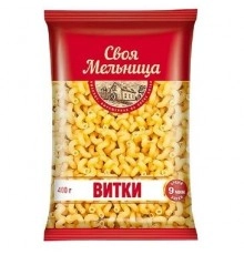 Макароны Витки Своя Мельница 400 гр