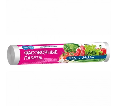 Пакеты фасовочные 24*37 Clean Line 70шт Пакеты фасовочные 24*37 Clean Line 70шт