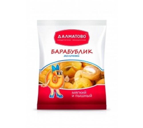 Баранки Барабублик Молочный Далматово 260 гр