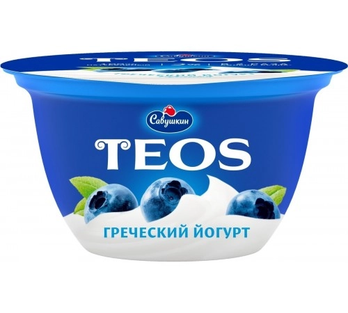 Йогурт Черника Теос 140гр 2% Йогурт Черника Теос 140гр 2%