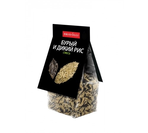 Рис бурый и дикий BRAVOLLI 350г Рис бурый и дикий BRAVOLLI 350г