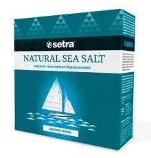 Соль морская мелкая  Setra 500 гр