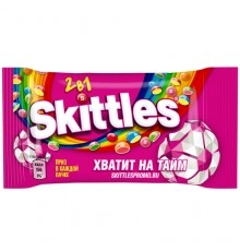 Драже жевательное 2в1 Скитлс 38 гр