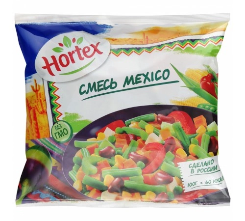Смесь Mexico замороженная Hortex 400г Смесь Mexico замороженная Hortex 400г
