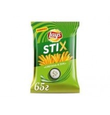 Чипсы картофельные сметана и лук Лэйс STIX 65 гр
