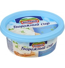 Сыр творожный сливочный Хохланд 140гр