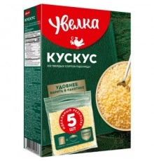 Крупа пшеничная Кускус 400гр Увелка