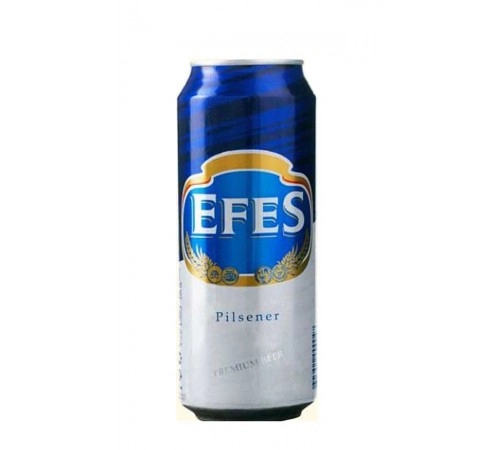 Пиво EFES Pilsner 5,0% 0,45л ж/б Пиво EFES Pilsner 5,0% 0,45л ж/б