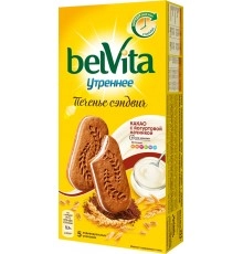 Печенье Утреннее сендвич BELVITA 253г