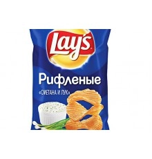 Чипсы картофельные Сметана и лук Лэйс 70 г