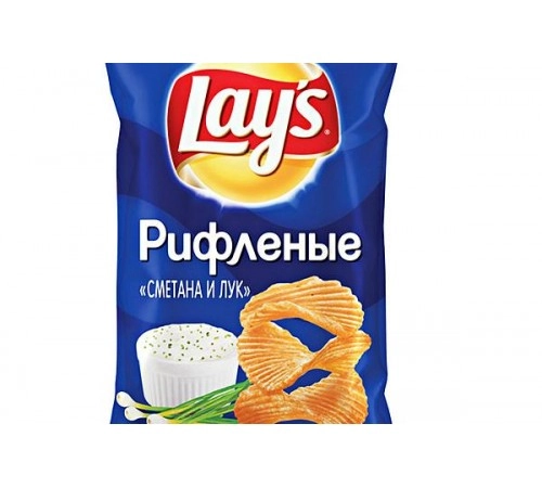 Чипсы картофельные Сметана и лук Лэйс 70 г Чипсы картофельные Сметана и лук Лэйс 70 г