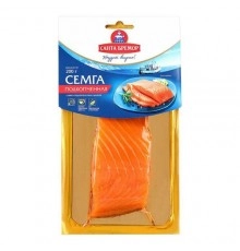 Семга филе кусок подкопенная Санта Бремор 200г