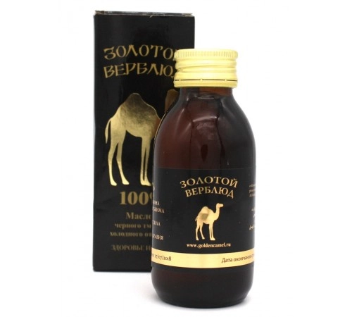 Масло черного тмина Золотой верблюд 100мл Масло черного тмина Золотой верблюд 100мл