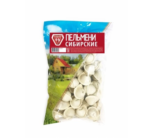 Пельмени Сибиpские Ромкор 800 г Пельмени Сибиpские Ромкор 800 г