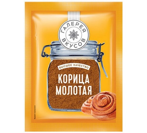 Корица молотая Галерея Вкусов 10 гр Корица молотая Галерея Вкусов 10 гр