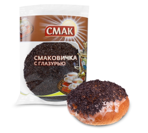 Булочка Смаковичка Смак 50гр Булочка Смаковичка Смак 50гр