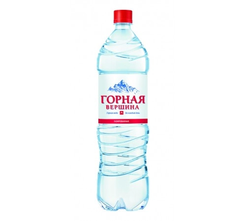 Вода минеральная газированная Горная Вершина 1,5л Вода минеральная газированная Горная Вершина 1,5л