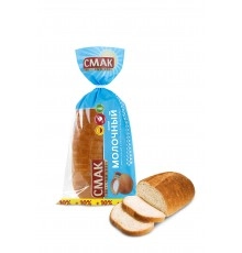 Батон Молочный НАРЕЗКА СМАК 330 гр