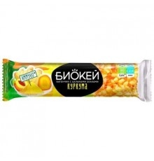 Батончик мюсли куркума/абрикос/злаки Биокей 25 гр