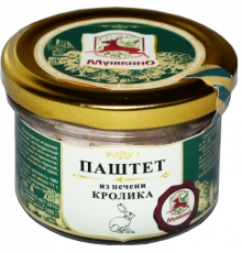 Паштет из печени кролика Мушкино 100г