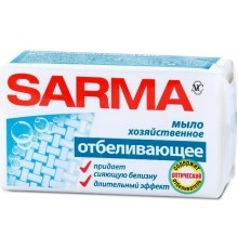 Мыло хоз-ное Сарма отбеливающее 140 гр