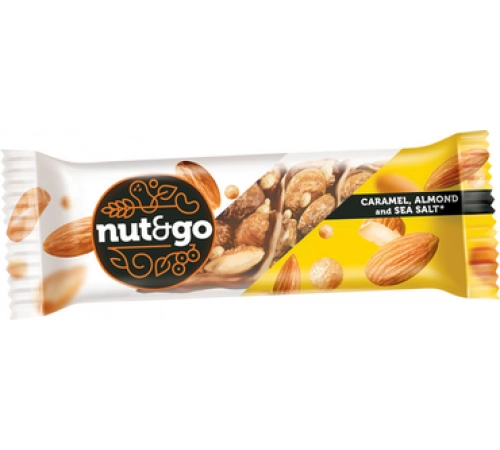 Батончик миндальный Nut&Go 34гр Батончик миндальный Nut&Go 34гр