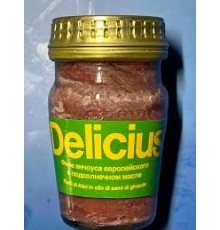 Анчоусы филе в масле  Delicius 90г