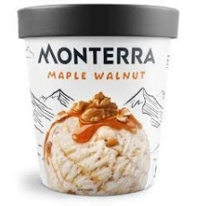 Мороженое Грецкий орех с кленовым сиропам Monterra 480мл